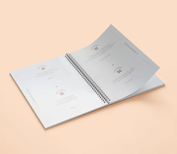 « Prends soin de toi » Mon Paper Coach - Livre de développement personnel – Image 3